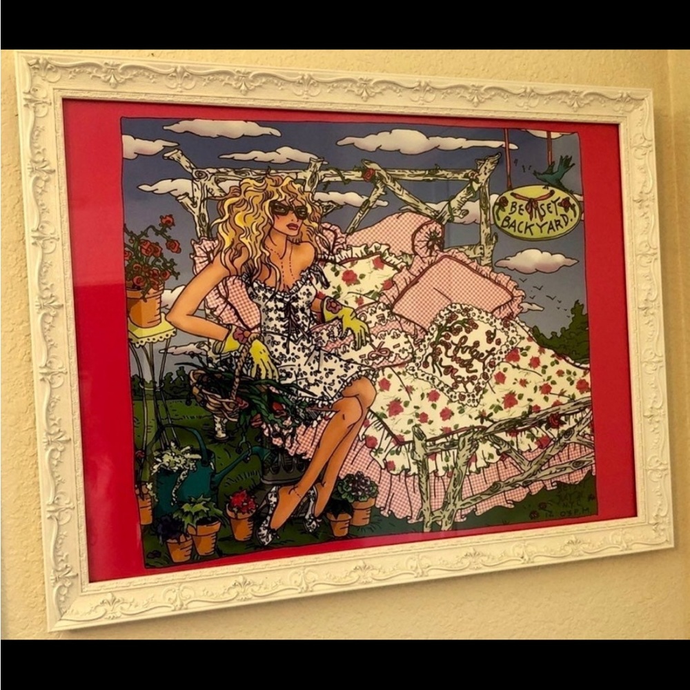 Betsey’s Backyard Original Framed Artwork from her store